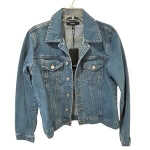 Hudson Jeans NWT Classic Blue Denim Jacket - L/XL